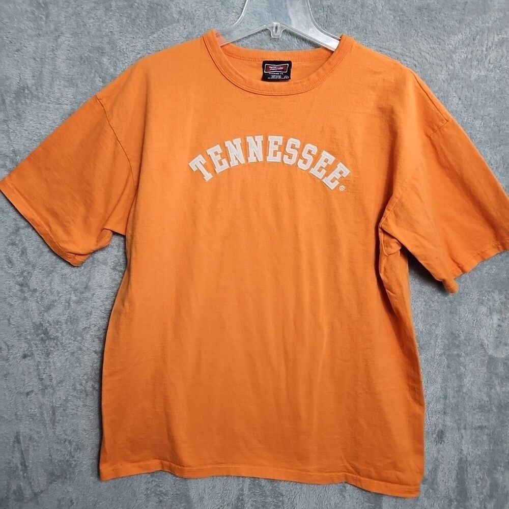 Tailgate Tennessee Men's tshirt Lg flocked letters USA